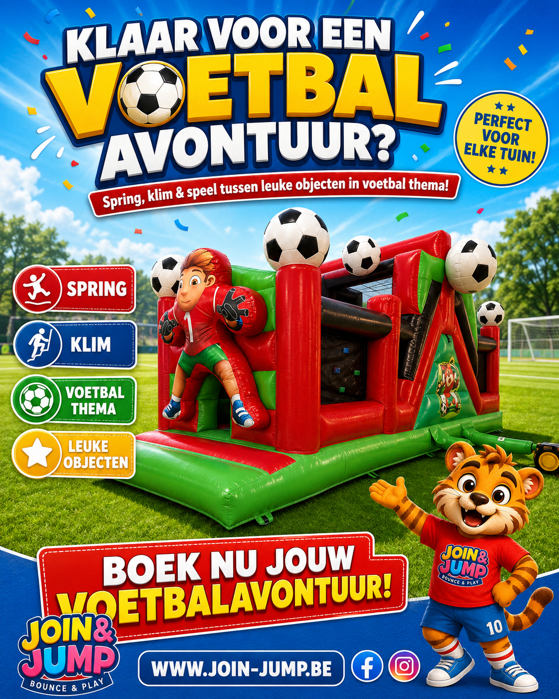 Springkasteel Rode Duivels